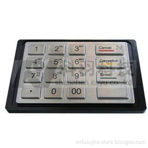POS Number Encrypted Pin Pad 3DES , PCI EPP Pin Encryption